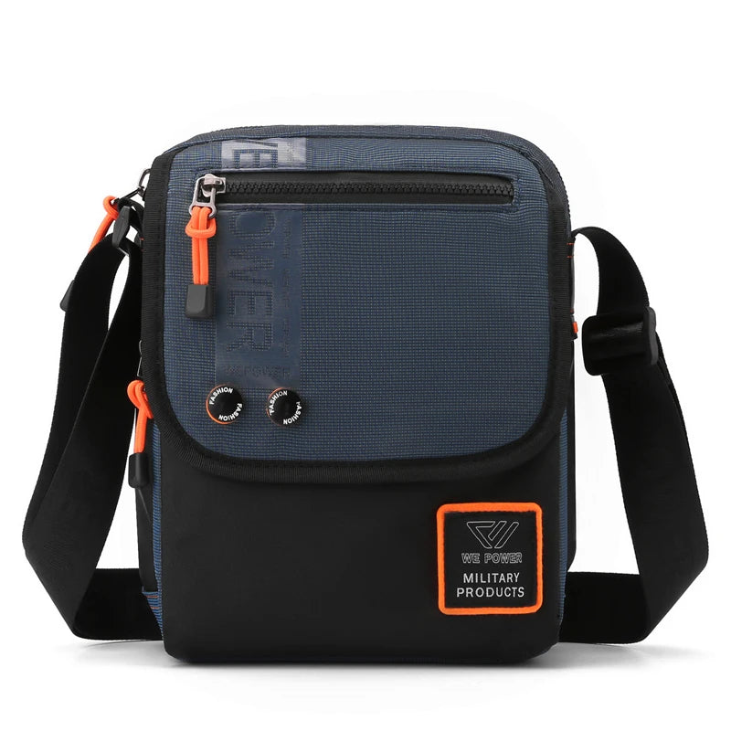 Men's Fashion Travel Crossbody Bags Waterproof Nylon Designer Male Outdoor Sport Leisure Trend Shoulder Bags Light Small Bags