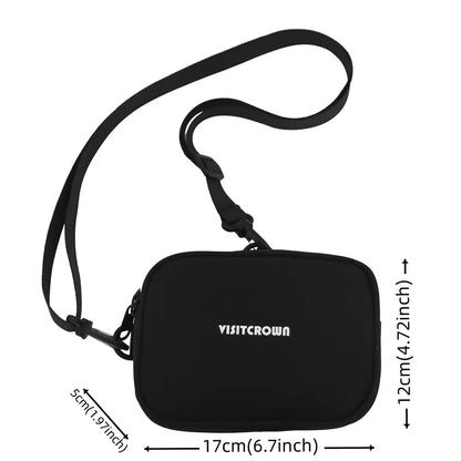 Men's Fashion Trend Crossbody Bags Man Leisure Shoulder Bags Designer Waterproof Oxford Outdoor Sport Male Light Small Bags