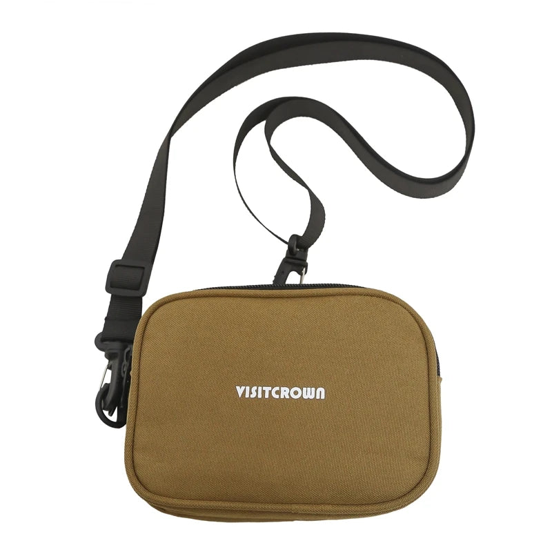 Men's Fashion Trend Crossbody Bags Man Leisure Shoulder Bags Designer Waterproof Oxford Outdoor Sport Male Light Small Bags