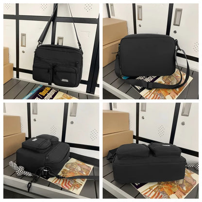 Men's Fashion Trend Shoulder Bags Designer Waterproof Nylon High Quality Large-capacity Light Male Leisure Travel Crossbody Bags
