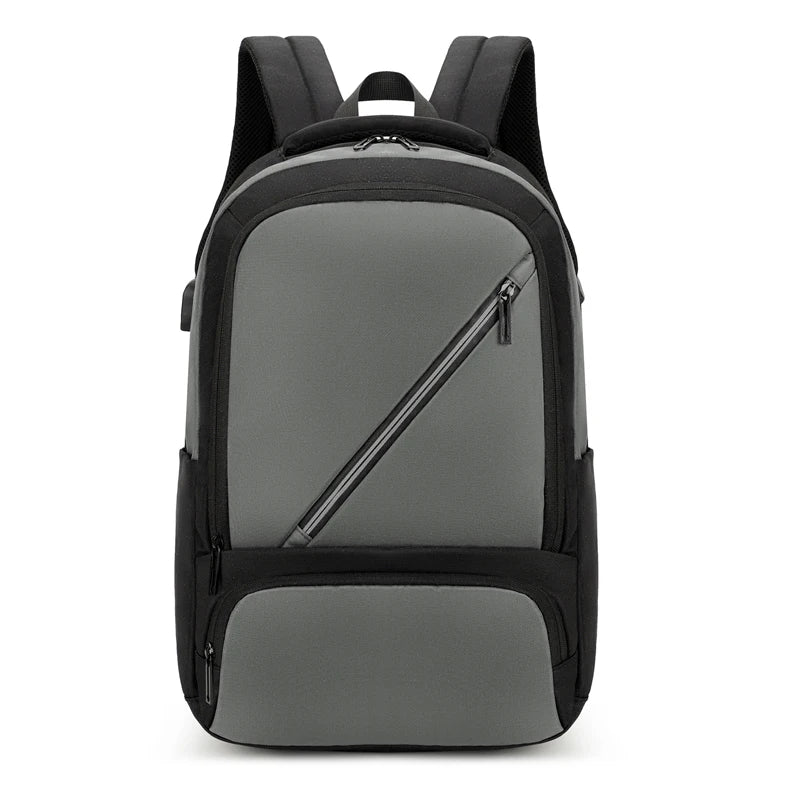 Men's Fashion Versatile Backpacks Waterproof Oxford Cloth Light Large-capacity Leisure Travel Rucksacks Male Computer Knapsacks