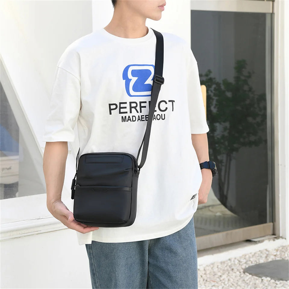 Men's Fashion Versatile Nylon Crossbody Bags Man Leisure Shoulder Bags Designer Large-capacity Simplicity Messenger Bags
