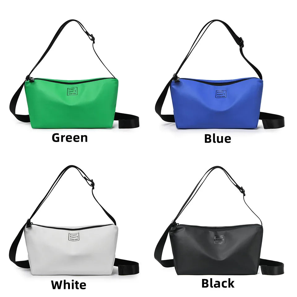 Men's Fashion Versatile Nylon Crossbody Bags Men Leisure Shoulder Bags Designer Large-capacity Simplicity Handbags