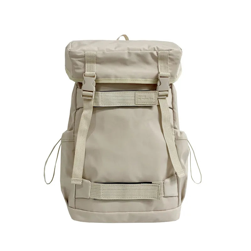 Men's Fashion Versatile Waterproof Oxford Large-capacity Backpack Man Leisure Knapsack Light Simplicity Travel Motion School Bag