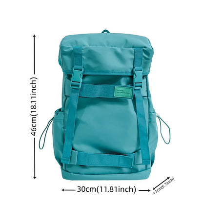 Men's Fashion Versatile Waterproof Oxford Large-capacity Backpack Man Leisure Knapsack Light Simplicity Travel Motion School Bag