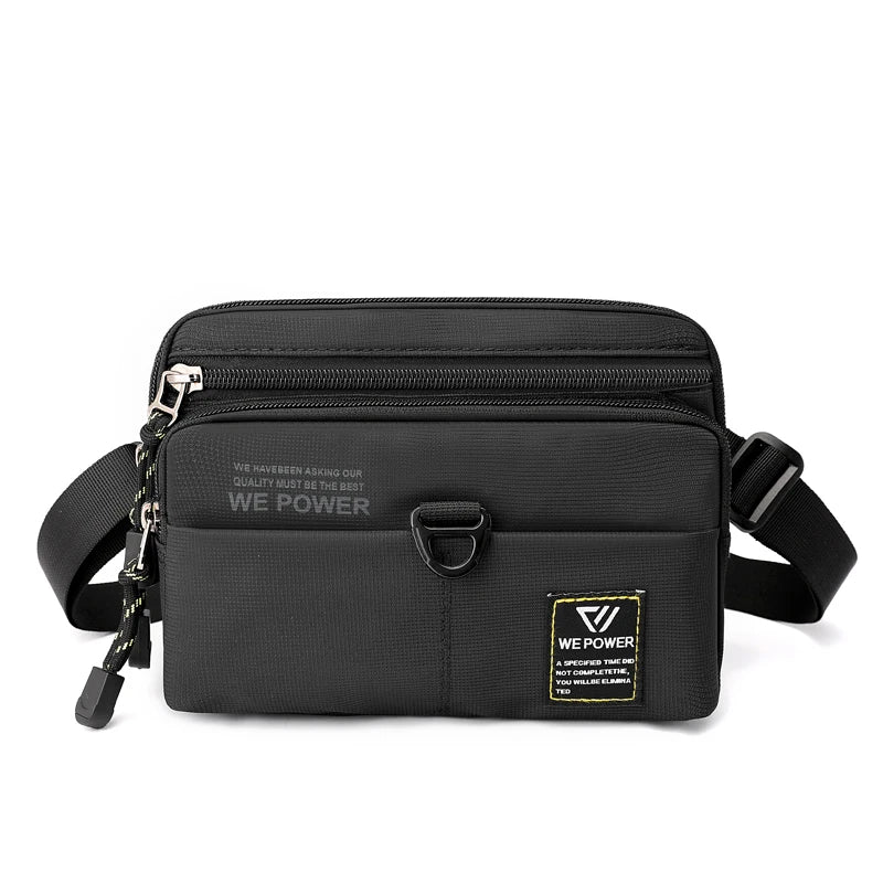 Men's Fashion Waist Pack Waterproof Nylon Outdoor Fitness Sport Man Leisure Shoulder Bags Male Light Crossbody Bags Mini Bags