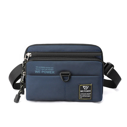 Men's Fashion Waist Pack Waterproof Nylon Outdoor Fitness Sport Man Leisure Shoulder Bags Male Light Crossbody Bags Mini Bags
