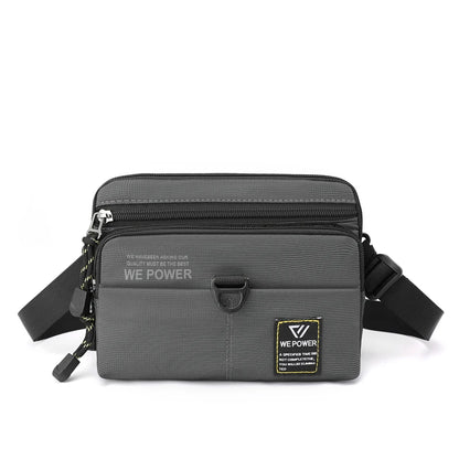 Men's Fashion Waist Pack Waterproof Nylon Outdoor Fitness Sport Man Leisure Shoulder Bags Male Light Crossbody Bags Mini Bags