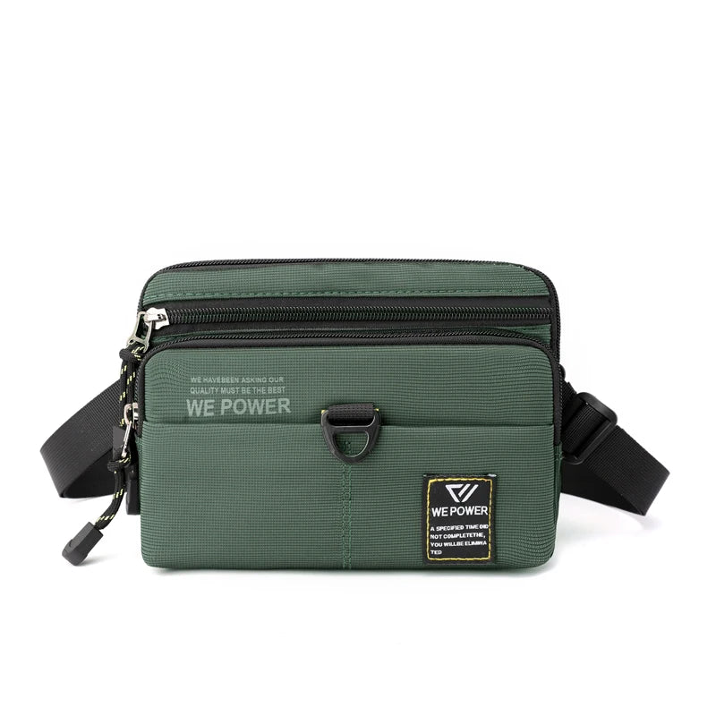 Men's Fashion Waist Pack Waterproof Nylon Outdoor Fitness Sport Man Leisure Shoulder Bags Male Light Crossbody Bags Mini Bags