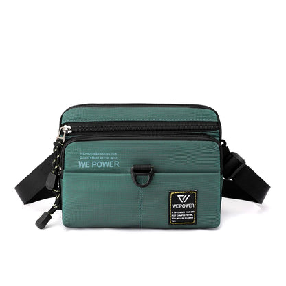 Men's Fashion Waist Pack Waterproof Nylon Outdoor Fitness Sport Man Leisure Shoulder Bags Male Light Crossbody Bags Mini Bags