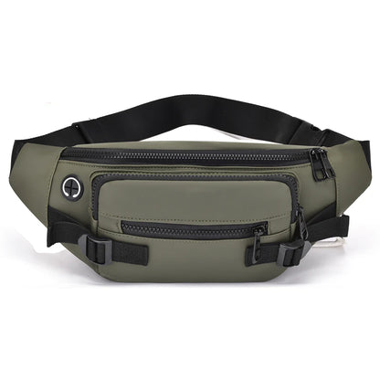 Men's Fashion Waist Packs Designer Waterproof Oxford Man Leisure Light Shoulder Bags Outdoor Sport Male Trend Crossbody Bags