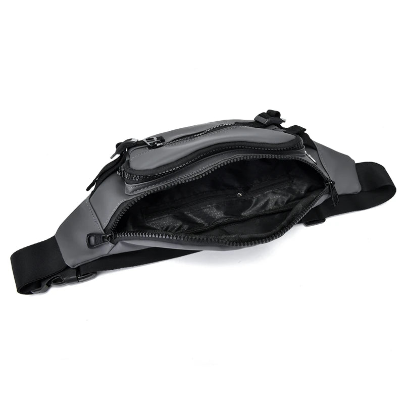 Men's Fashion Waist Packs Designer Waterproof Oxford Man Leisure Light Shoulder Bags Outdoor Sport Male Trend Crossbody Bags