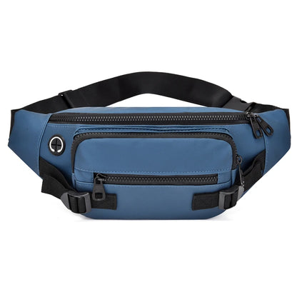 Men's Fashion Waist Packs Designer Waterproof Oxford Man Leisure Light Shoulder Bags Outdoor Sport Male Trend Crossbody Bags