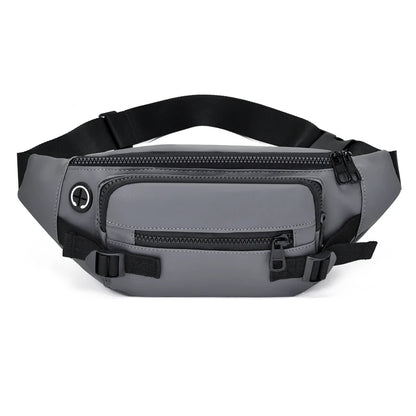 Men's Fashion Waist Packs Designer Waterproof Oxford Man Leisure Light Shoulder Bags Outdoor Sport Male Trend Crossbody Bags