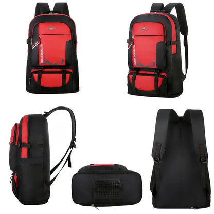 Men's High Capacity Outdoor Climbing Travel Sports Rucksack SchoolBag Camping Hiking Backpack For Male Female Women