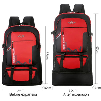 Men's High Capacity Outdoor Climbing Travel Sports Rucksack SchoolBag Camping Hiking Backpack For Male Female Women