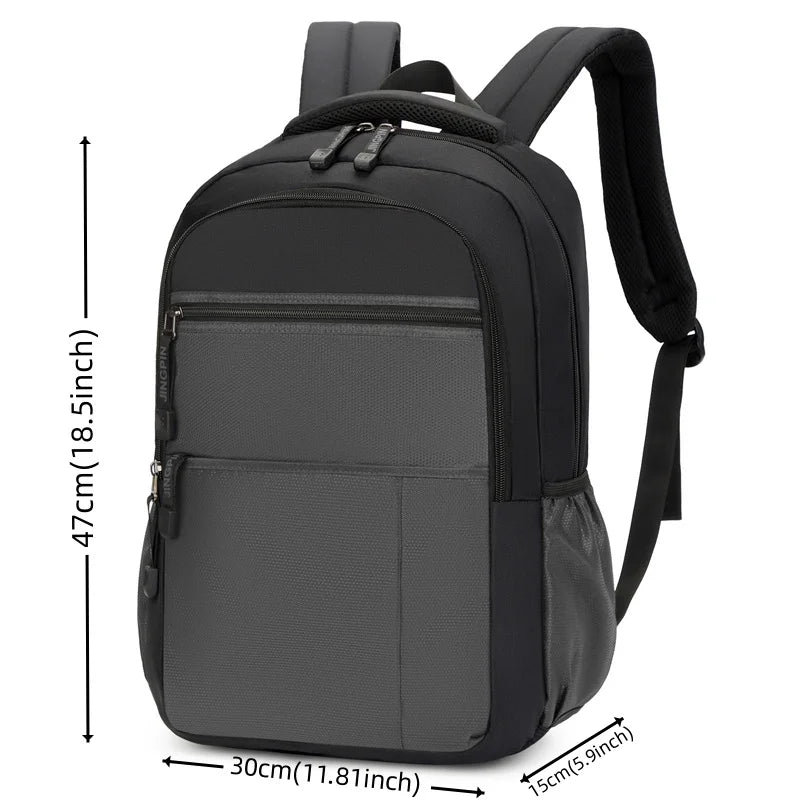 Men's High Quality Waterproof Oxford Travel Backpacks Man Business Casual Knapsacks Male Fashion High-capacity Light Laptop Bags