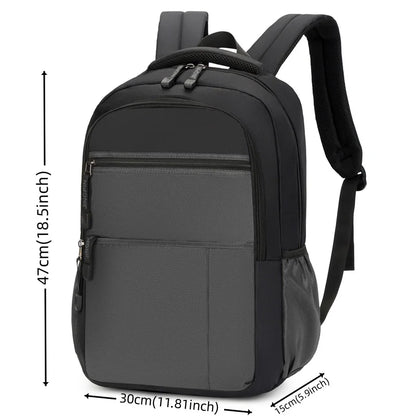 Men's High Quality Waterproof Oxford Travel Backpacks Man Business Casual Knapsacks Male Fashion High-capacity Light Laptop Bags