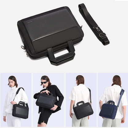 Men's Laptop Bag Briefcase for Men Retro Travel Messenger Man Bags 15.6 in High Capacity Computer Shoulder Bag Male Briefcase