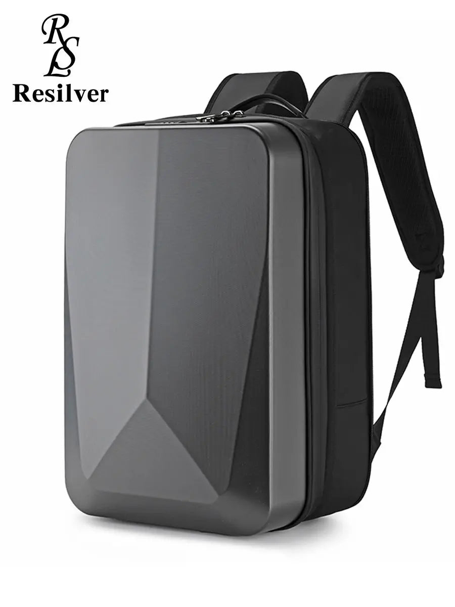 Men's Laptop Business Backpacks Waterproof Anti-theft Expandable Hard Shell Gaming Backpack For Boys USB Charge
