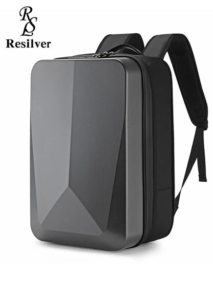 Men's Laptop Business Backpacks Waterproof Anti-theft Expandable Hard Shell Gaming Backpack For Boys USB Charge