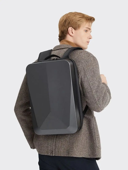Men's Laptop Business Backpacks Waterproof Anti-theft Expandable Hard Shell Gaming Backpack For Boys USB Charge