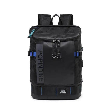 Men's Large Capacity Backpack USB Port Laptop Backpack Camouflage Travel Bag Business Computer Bag Fashion Schoolbag