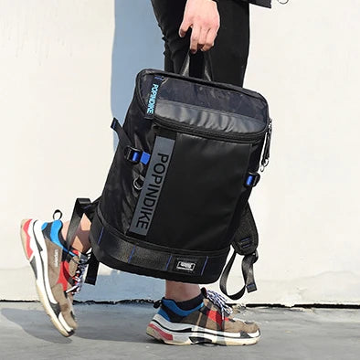 Men's Large Capacity Backpack USB Port Laptop Backpack Camouflage Travel Bag Business Computer Bag Fashion Schoolbag