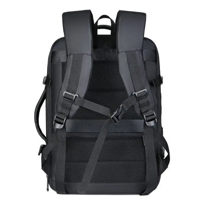Men's Large Capacity Extensible Business Backpack Multi-function USB Charging Travel Waterproof Expandable Computer Backpacks