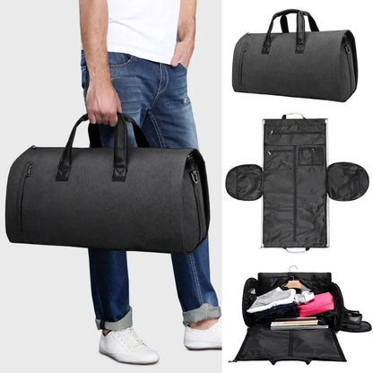 Men's Large Capacity Shoulder Bags Waterproof Oxford Business Luggage Casual Handbag Man Crossbody Gym Travel Suit Storage Bag