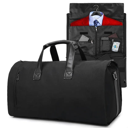 Men's Large Capacity Shoulder Bags Waterproof Oxford Business Luggage Casual Handbag Man Crossbody Gym Travel Suit Storage Bag