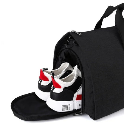 Men's Large Capacity Shoulder Bags Waterproof Oxford Business Luggage Casual Handbag Man Crossbody Gym Travel Suit Storage Bag