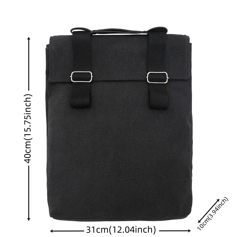 Men's Leisure Canvas Backpacks High Quality Large-capacity Man Light Travel Rucksacks Designer Male Fashion Trend Schoolbags
