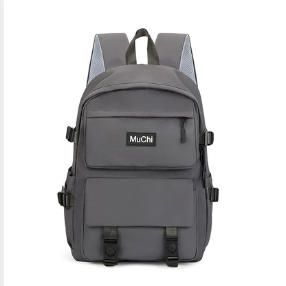 Men's Leisure Fashion Canvas Backpacks Man Simplicity Versatile Schoolbags Large-capacity Light Male Computer Travel Rucksacks
