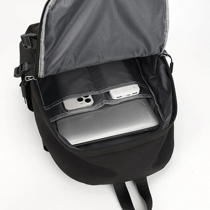 Men's Leisure Fashion Canvas Backpacks Man Simplicity Versatile Schoolbags Large-capacity Light Male Computer Travel Rucksacks