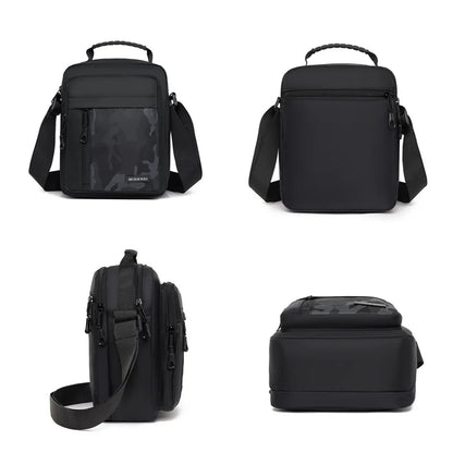 Men's Leisure Fashion Shoulder Bags High Quality Large-capacity Man Trend Crossbody Bags Waterproof Oxford Male Light Handbags