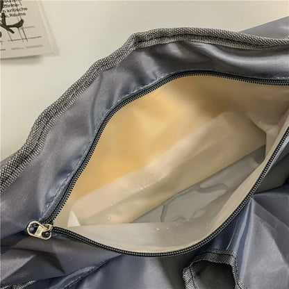 Men's Leisure Fitness Travel Bags Designer High Quality Man Fashion Shoulder Bags Waterproof Oxford Large-capacity Male Handbags