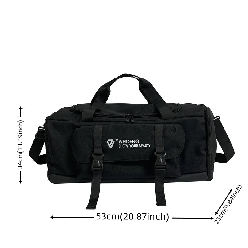 Men's Leisure Fitness Travel Bags Designer High Quality Man Fashion Shoulder Bags Waterproof Oxford Large-capacity Male Handbags
