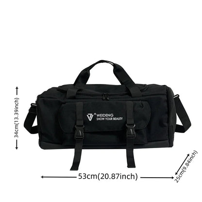 Men's Leisure Fitness Travel Bags Designer High Quality Man Fashion Shoulder Bags Waterproof Oxford Large-capacity Male Handbags