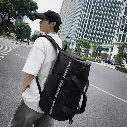 Men's Leisure Fitness Travel Handbags Designer High Quality Waterproof Nylon Man Fashion Crossbody Bags Large-capacity Backpacks