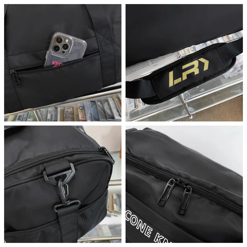 Men's Leisure Fitness Travel Handbags Designer High Quality Waterproof Nylon Man Fashion Crossbody Bags Large-capacity Backpacks