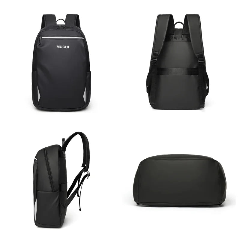 Men's Leisure Nylon Backpacks Waterproof Large-capacity Computer Knapsack Trend Male Simplicity Light Travel Versatile Schoolbag