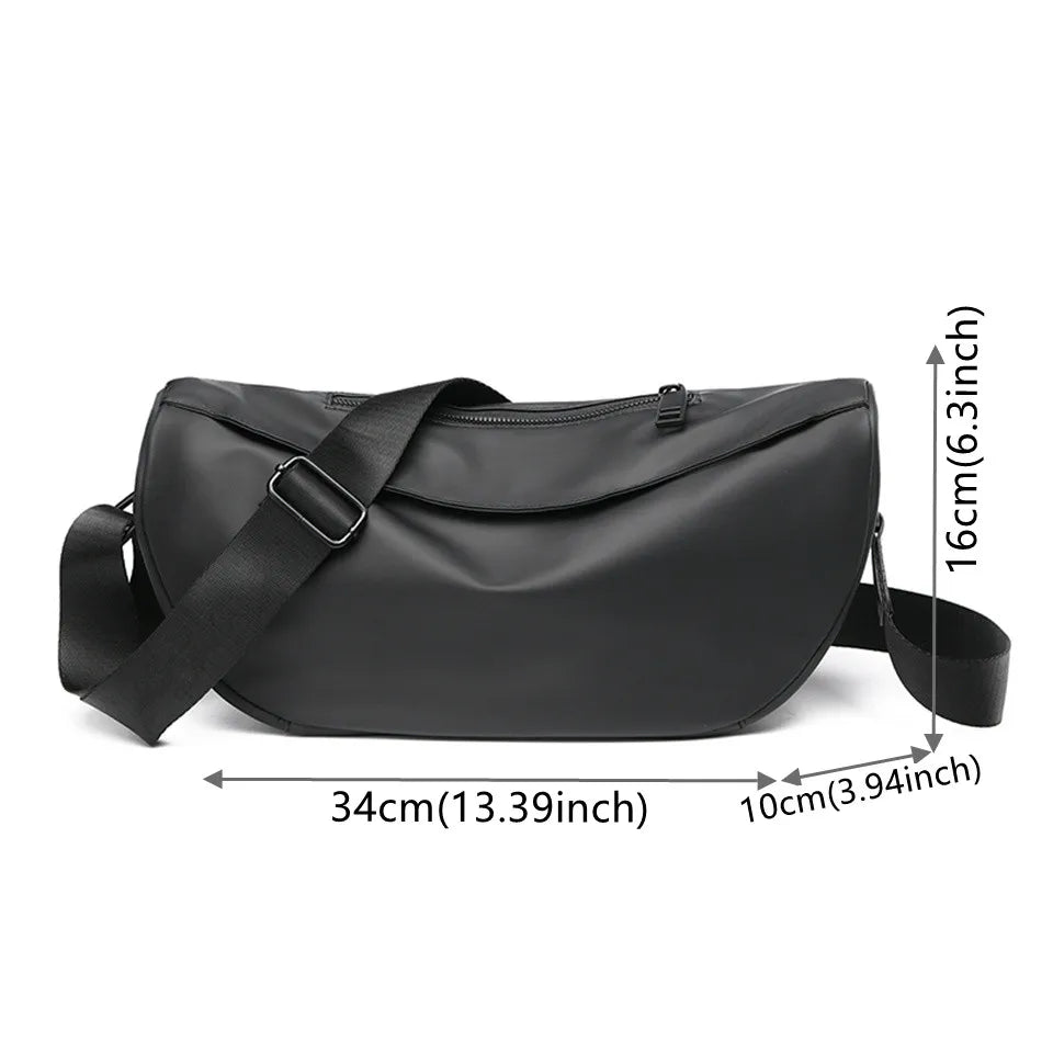 Men's Leisure Nylon Shoulder Bags Designer Light Large-capacity Men Simplicity Handbags Men Versatile Commute Crossbody Bags