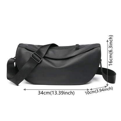 Men's Leisure Nylon Shoulder Bags Designer Light Large-capacity Men Simplicity Handbags Men Versatile Commute Crossbody Bags