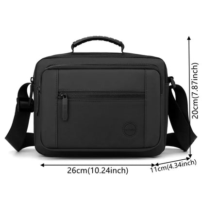 Men's Leisure Nylon Shoulder Bags Light Men Simplicity Handbags Bags Large-capacity Men Versatile Commute Crossbody Bag