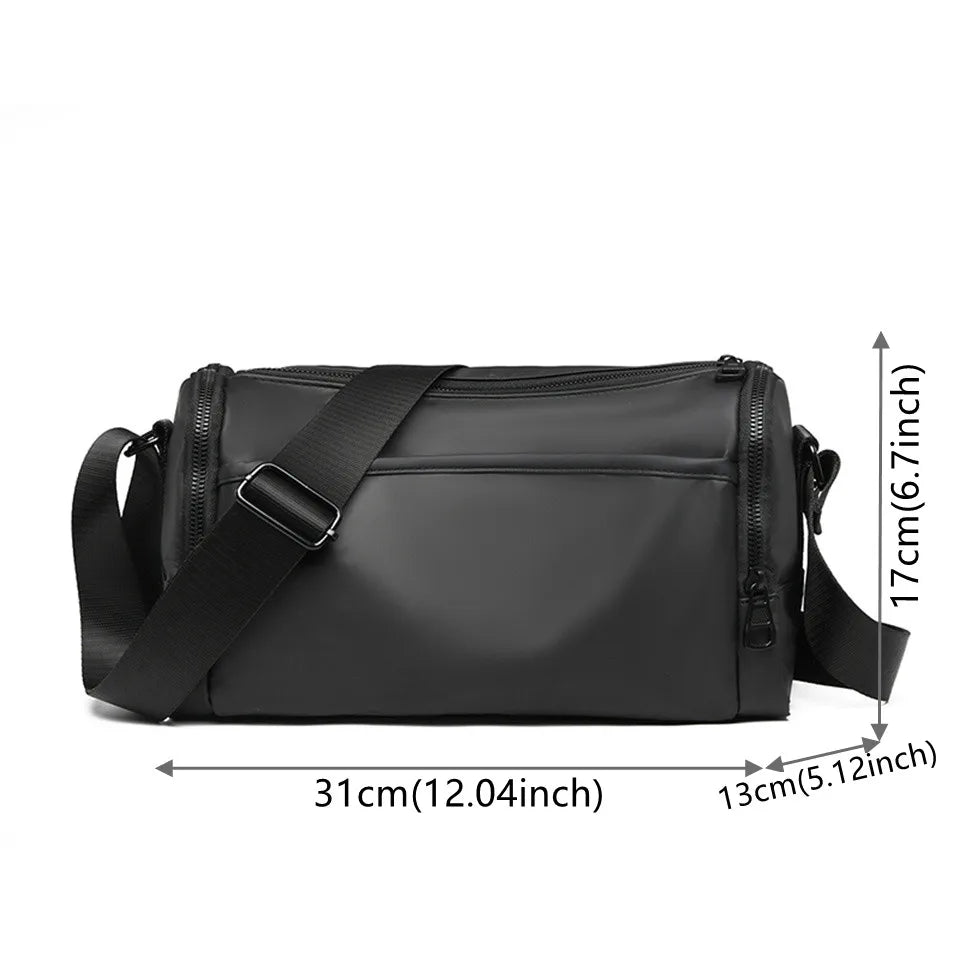 Men's Leisure Nylon Shoulder Bags Simplicity Large-capacity Men Fashion Versatile Travel Handbags Commute Crossbody Bags