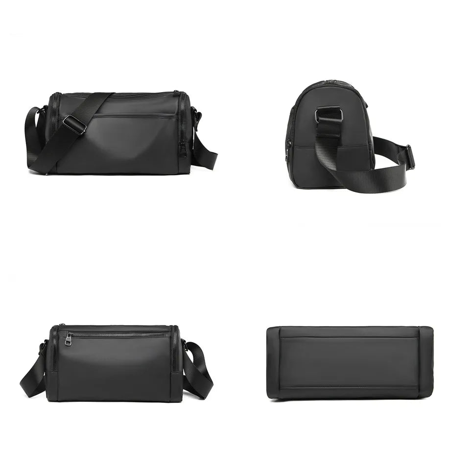 Men's Leisure Nylon Shoulder Bags Simplicity Large-capacity Men Fashion Versatile Travel Handbags Commute Crossbody Bags