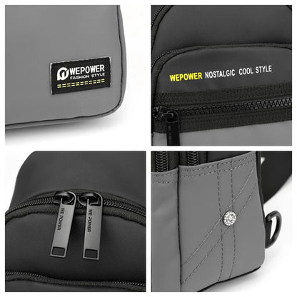 Men's Leisure Outdoor Sport Chest Pack Waterproof Nylon Male Versatile Light Crossbody Bags Man Designer Fashion Shoulder Bags