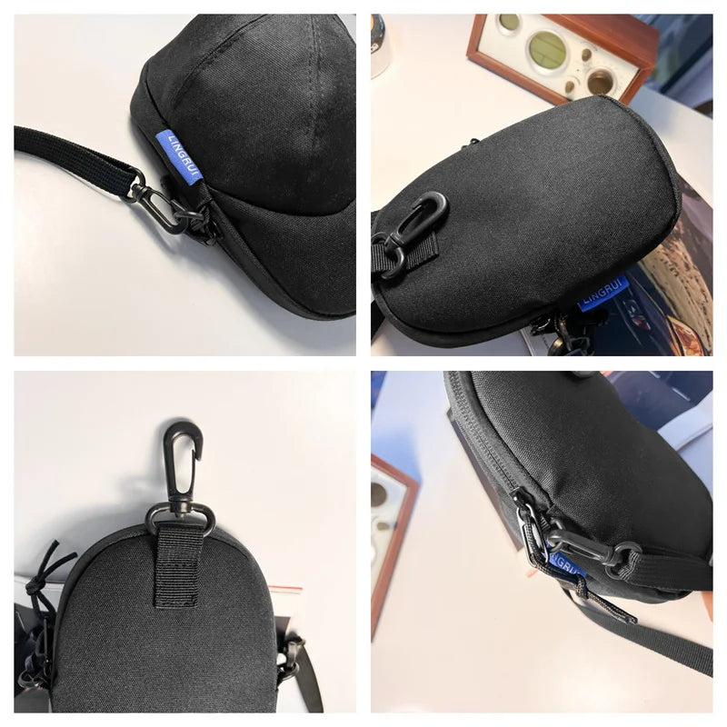 Men's Leisure Oxford Shoulder Bags Designer Waterproof Man Fashion Versatile Crossbody Bags Men Trend Sports Mobile Phone Bags