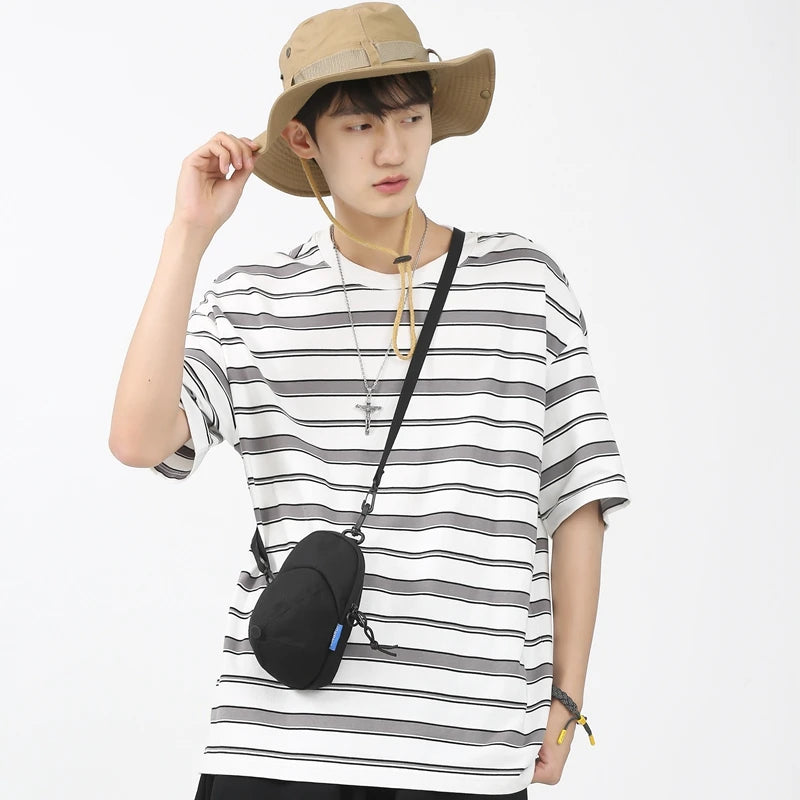Men's Leisure Oxford Shoulder Bags Designer Waterproof Man Fashion Versatile Crossbody Bags Men Trend Sports Mobile Phone Bags